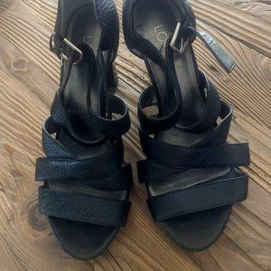 Loft high heel sandals size 8.5